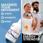 Swedish Nutra - Joint Support Collagen - Pack of 500ml, 33 Day Supply | Berry Flavour | with Glucosamine & MSM | 100% Natural Flavour, Sugar & Gluten Free | High Absorption Rate - Image 3