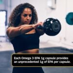 Healthspan Elite Omega 3 Pure EPA 1g | 60 Capsules | All Blacks Official Partner | Support Brain, Eye & Heart Health | 1,000mg EPA Omega 3 Fatty Acid | Informed Sport Accredited | Lemon Flavoured - Image 4