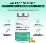 Quercetin & Bromelain Supplement | 60 Capsules -30 Servings | Powerful Antioxidant | 1000mg Quercetin (from Sophora japonica) and 500 GDU Bromelain (from Pineapple) per Serving | Love Life Supplements - Image 5