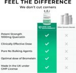Quercetin & Bromelain Supplement | 60 Capsules -30 Servings | Powerful Antioxidant | 1000mg Quercetin (from Sophora japonica) and 500 GDU Bromelain (from Pineapple) per Serving | Love Life Supplements - Image 7