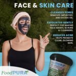 Food PURA® 2KG Pure 100% Coconut Activated Charcoal Food Grade Powder - Teeth Whitening, Detox & Bloating - Image 6