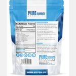 Pure Source Nutrition 100% Vegan Pea Protein Isolate 2500g 2.5kg Natural Unflavoured Vegetarian Protein Powder Shake for Superfood Supergreens Dairy Free Shakes by PSN - Image 3