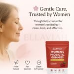 Women’s Probiotic Gummies with Cranberry & Prebiotic Fiber – 5 Billion CFU per Serving, Vegan, Sugar-Free, Gut & Intimate Balance Support – 60 Gummies - Image 7