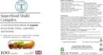 Organic Superfood Multi Complex - Wholefood Nutrition – Chlorella, Spirulina, Turmeric, Kelp, Organic Herbs, Vegetables, Fruits + Digestive Enzymes - 100 Capsules - Image 6