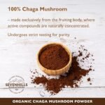 Sevenhills Wholefoods Organic Chaga Mushroom Powder 200g - Image 4