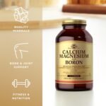 Solgar Calcium Magnesium Plus Boron Tablets - Bones & Teeth - Muscle & Immune Support - Vegan - 250 Tablets 260 g (Pack of 1),Brown - Image 5