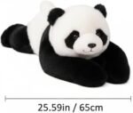 Weighted Stuffed Animal for Kids & Adults, Hugging Pillow for Anxiety Relief & Sleep Support, Weighted Animals for Adults (Panda) - Image 3