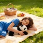 Weighted Stuffed Animal for Kids & Adults, Hugging Pillow for Anxiety Relief & Sleep Support, Weighted Animals for Adults (Panda) - Image 6