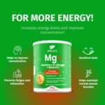 Nature's Finest by Nutrisslim Magnesium Citrate Powder with Guarana, B-Complex, Vitamin C - 150 g, 30 Servings - High Strength Vitamins for Tiredness and Fatigue, Focus, Muscle Relaxant - Vegan - Image 3