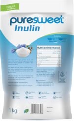Puresweet® Premium Inulin Prebiotic Fibre Powder 1kg - Chicory Root, 100% Pure Inulin, Highly Soluble, Made in The EU, Fructo Oligosaccharide (FOS), Gluten Free, Vegan. - Image 3