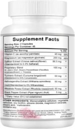 Saffron+ Advanced Supplements - 3 in 1 with Magnesium, Ashwagandha & Turmeric - Pure Saffron Extract Capsules for Mood, Calm & Focus -Supports Eye Health & Energy Balance - 90 Vegan Capsules - Image 9