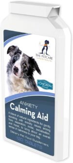 Anxiety Calming Aid For Dogs, With Taurine, Inositol, L-Theanine, Thiamine (Vitamin B1), 120 Tablets, Natural Human Grade Ingredients, Non-Drowsy, UK Manufactured - Image 4