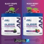 Applied Nutrition Sleep Support for Over 40s | Magnesium, Glycine, L-Theanine, 5-HTP & Adaptogens | Informed Sport – Mixed Berry (300g – 30 Servings) - Image 4