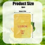 4 Pcs Breathing Necklace Flavoured Filters, Breathing Necklace with Flavoured, Stress Relief Accessory,Mint, Lemon, Orange, Tasteless Options, Portable Anxiety Management Tool - Image 3