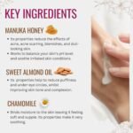 Vitamin C Day Cream for Face and Neck with Chamomile Flower Extract, Manuka Honey & Sweet Almond Oil | Plant Based Formula | Carefully formulated to keep your skin young and healthy! - Image 3