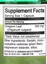 Swanson Full Spectrum Oregano, 450 mg - 90 Caps, Natural Oregano Support - Image 3
