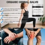 Organic Herbal Salve - Confrey Cream for Body Care- Natural Jo-int Care Herbals Salve - Herbal Massage Cream, Natural Pa-in Re-LIEF Cream for Jo-int & Muscle, Shoulder, Knee, Back - Image 3