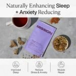 MISSION - Sleep Tea - Herbal Tea with Chamomile & Linden Blossom - Promote Restful Sleep - 30 Pyramid Tea Bags - Image 4