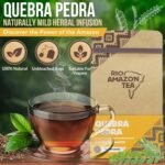 Quebra Pedra Teabags – Herbal Tea for Kidney & Liver Support – Diuretic & Antibacterial – Caffeine-Free – 2-Pack – 100% Pure Phyllanthus Niruri – Cha de Quebra Pedra - Image 3