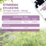 Gymnema Sylvestre 20,000mg | High Strength 50:1 Extract (75% Gymnemic Acid) | 120 Vegan Capsules for Glucose Metabolism & Wellness Support | 4 Month Supply | Non-GMO, GMP & Lab Tested - Image 4