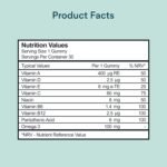 Bettervits Kids Multivitamin Gummies - 9 Essential Kids Vitamins and Minerals | Vitamins A, B6, B12, C, D, E with Omega 3 - Supports Wellbeing and Growth | 30 Orange Flavoured Chewable Gummies - Image 5