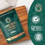 Lions Mane Supplement 4000mg with Reishi Mushroom | Lions Mane Capsules High Strength | 120 Powder Capsules | Vegan | Wiseshrooms - Image 5
