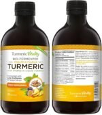 Turmeric Curcumin with BioCultures & Enzymes - Fermented High Strength Liquid Turmeric Supplement with Black Pepper & Ginger Equivalent to 2 Turmeric Capsules - Pineapple Passionfruit - Image 4