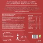 EXALT Firestarter - Daily Energy & Pre Workout Complex with 100% Natural Ingredients - 150mg Natural Caffeine from Kola Nut, Guarana & Coffee Extract - Cherry & Pomegranate & Chilli - 125g - Image 4