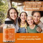 Paused Peri-Menopause Botanical Blend - 60 Plant-Based Capsules | Red Clover, Sage, & Shatavari Blend for Women - Image 4