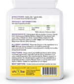 Vitamin D3 3000IU & K2 MK7 100mcg - 90 Vitamin D3 K2 Vegan Capsules | Supports Bones, Muscles & Immune System - High Strength D3 and K2 Vitamin Supplement | Non-GMO, UK Made by vh1be - Image 7