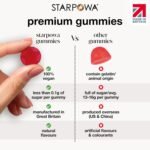 Starpowa Energy + Shilajit 300mg Gummies - Himalayan Shilajit, Vitamin B12, B6, Folic Acid, C & D3 - Supports Energy-Yielding Metabolism & Immune Support - Mixed Berry - 60 Gummies, 30-Day Supply - Image 4