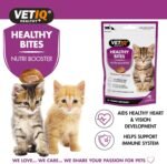 VETIQ Healthy Bites Nutri Booster Treats For Cats & Kittens From 8 Weeks, Tasty Supplements Packed With Vitamins, Minerals & Amino Acids to Help Support the Immune System, 65 g (Pack of 8) - Image 5