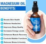 Pure Magnesium Oil Spray, 60ml Magnesium Spray, Magnesium Oil for Feet, Perfect for Sports, Relaxing & Sleep - Image 3
