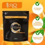 TORQ Flavoured Electrolyte Powder - Natural Orange Isotonic Hydration Powder with Electrolytes Drink | Fast Delivery Energy Drink with High Carbohydrates and Sodium | 45 Single Servings - Image 3