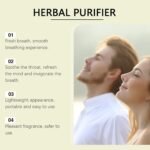 Herbal Blend Diffuser Set,Upgraded Dual-Action Herbal Purifier Pens for Sleep Support and Breathing Support,Herbal Diffuser Pen,Plant-Based Aromatherapy Pen,Pocket-Sized Design(4PCS) - Image 5