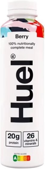 Hueldrink Ready To Drink Complete Meal Berry Flavour 500ml Pack of 3 Vegan Plant Based Meal Alternative Vitamin Minerals Protein Shake Dairy Free with Welari Thank You Card | (3pack) (1500ml) - Image 3