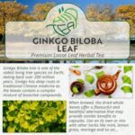 Ginkgo Biloba Loose Leaf Herbal Tea – Whole Leaves of Maidenhair for Healthy Herbal Infusion (100g) - Image 3