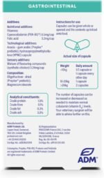 Protexin Veterinary Cobalaplex Capsules for Cats and Dogs, Vitamin B12 and Vitamin B9 Supplement for Gut Health, Chicken Flavour, 60 Capsules - Image 3