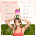 Matcha and Beyond Chai Blend - Matcha with Chai Spices - Gluten Free Vegan Blend with Ginger, Turmeric & Cinnamon - Low Caffeine Japanese Ceremonial Grade Green Tea - Great for Hot & Cold Lattes, 100g - Image 5