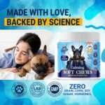Rockstar Pet Supplemets Calming Soft Chews for Dogs | Duck Flavour | Stress & Anxiety Relief, Promotes Relaxation, Barking Relief & Restful Sleep. - Image 4