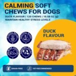 Rockstar Pet Supplemets Calming Soft Chews for Dogs | Duck Flavour | Stress & Anxiety Relief, Promotes Relaxation, Barking Relief & Restful Sleep. - Image 5
