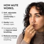 Rhinomed Mute Nasal Dilator Snoring Solution | Starter Pack | Snore Less & Sleep Better | Nasal Strip Alternative | Comfortable Breathing Aids for Better Sleep & Improved Airflow - Image 5