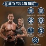 Shilajit 2000mg Adaptogen Complex with Ashwagandha, Rhodiola, Zinc, B6 & D3 | 90 Capsules | UK-Manufactured - Image 5