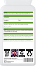 Moringa Capsules 500mg – 120 Vegan Capsules | Natural Energy, Immunity & Wellness Supplement | High Strength Moringa Oleifera Leaf - Image 3