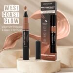 Profusion Cosmetics West Coast Glow Liquid Bronzer Experience Radiant Sun-Kissed Beauty with Vitamin-Infused Liquid Formula, Lightweight, Buildable, Suitable for All Skin Tones (Malibu) - Image 7