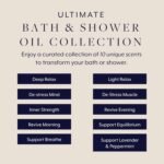 Aromatherapy Associates Ultimate Wellbeing Bath & Shower Oils Collection 10 X 9Ml - Infused with Essential Oils, The Purest, Ethically Viable, Natural, Raw Ingredients - Image 3