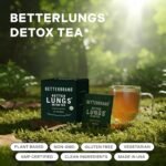 Betterbrand Mullein Tea Bags for Lungs – Herbal Tea for Respiratory Support – Caffeine-Free Loose Leaf Blend with Mullein Leaf Extract – 15 Bags for Lung Health and Wellness - Image 3