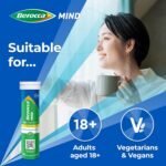 Berocca Mind Effervescent Tablets Including B Vitamins, with Spanish Sage to Support Memory and Mental Performance - 15 Tablets - Citrus Flavour - Image 5