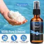 Magnesium Spray for Sleep - 100% Pure Magnesium Oil Spray for Body, Skin, Anxiety, Muscle Relaxation, Soothes Joints and Aching Muscles, Easy to Absorb and Use, Ma-gnesium Foot Sprays，60ml - Image 3
