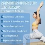 Magnesium Spray for Sleep - 100% Pure Magnesium Oil Spray for Body, Skin, Anxiety, Muscle Relaxation, Soothes Joints and Aching Muscles, Easy to Absorb and Use, Ma-gnesium Foot Sprays，60ml - Image 4